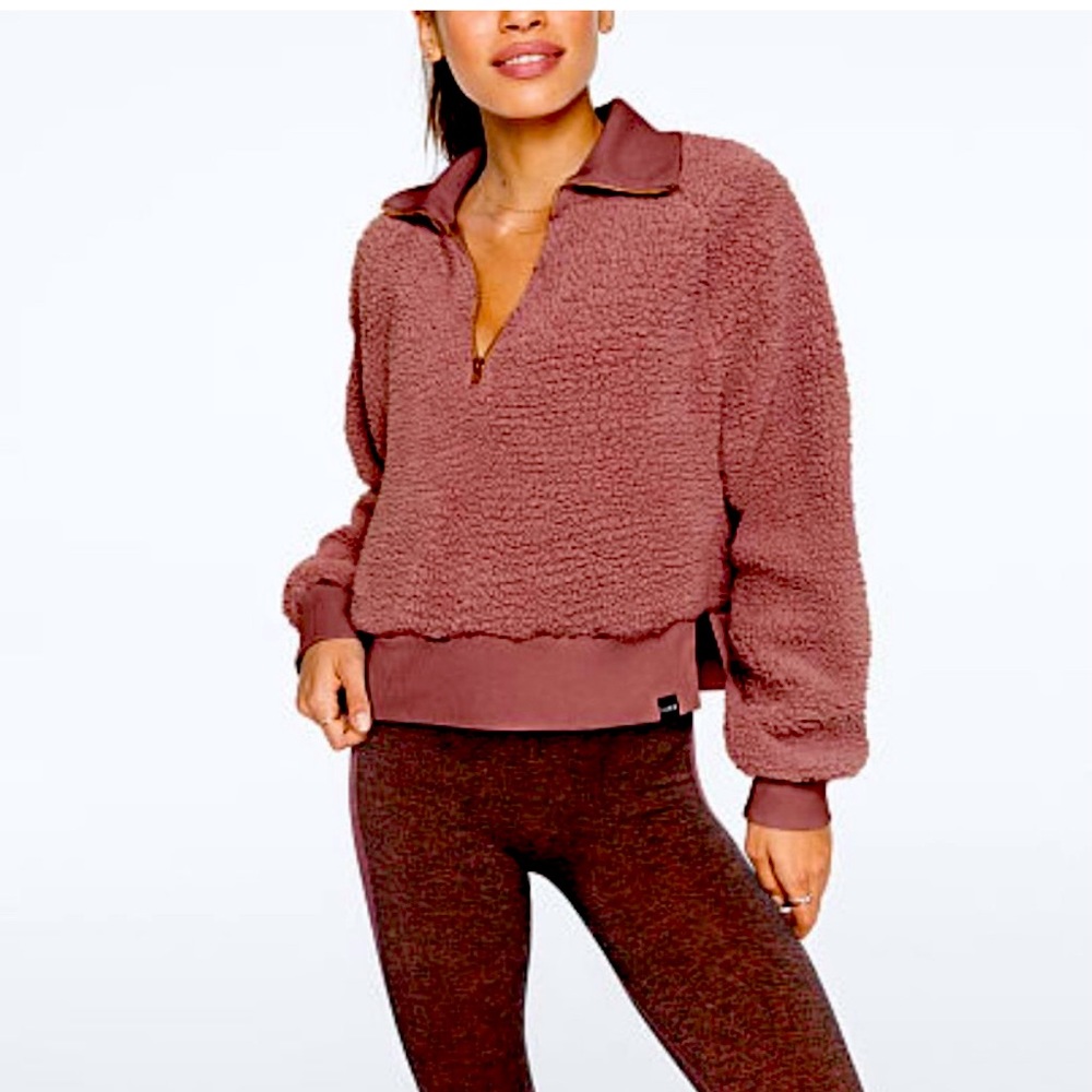 Victoria Secret PINK - Sherpa Quarter Zip